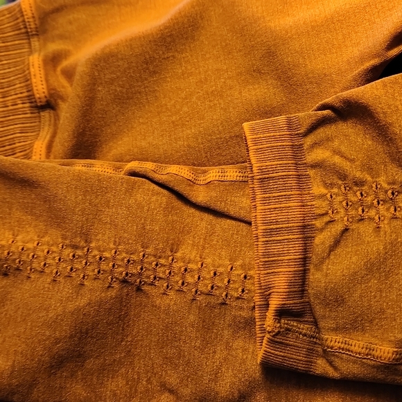 Free People High Rise 7/8 Length Good Karma Leggings Toasted Coconut XS/S FP020 - Picture 9 of 9